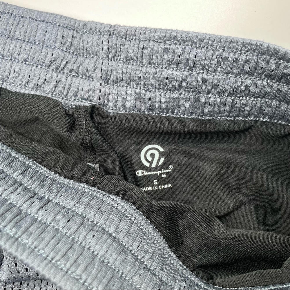Champion Running Shorts Athletic Biker Mesh - Picture 4 of 5